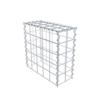 Grown-on gabion type 3 50 cm x 50 cm x 20 cm (L x H x D), mesh size 10 cm x 10 cm, spiral