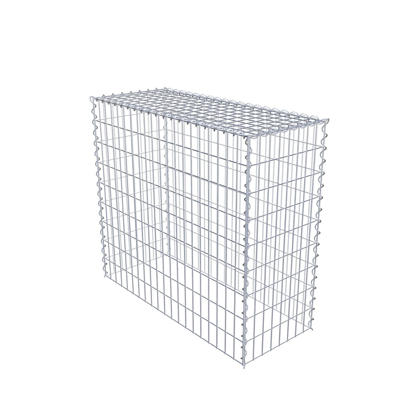 Add-on schanskorf type 3 100 cm x 90 cm x 40 cm (L x H x D), maaswijdte 5 cm x 10 cm, spiraalvormig