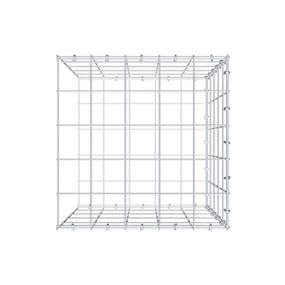 Gavión adicional tipo 2 50 cm x 50 cm x 50 cm (L x A x P), malla 10 cm x 10 cm, anillo en C