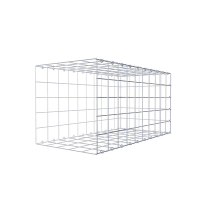 Gabião tipo 2 100 cm x 50 cm x 50 cm (C x A x P), malhagem 10 cm x 10 cm, anel C