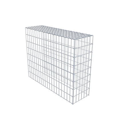 Fourche rapportée type 4 100 cm x 80 cm x 30 cm (L x H x P), mailles 5 cm x 10 cm, anneau C