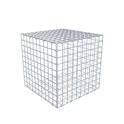 Mounted gabion type 2 50 cm x 50 cm x 50 cm (L x H x D), mesh size 5 cm x 5 cm, C-ring