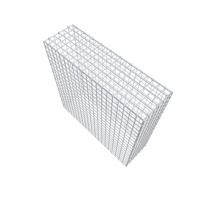 Mounted gabion type 3 100 cm x 100 cm x 30 cm (L x H x D), mesh size 5 cm x 5 cm, C-ring
