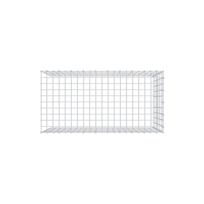 Gavión complementario de tipo 4 100 cm x 60 cm x 50 cm (L x A x P), malla 5 cm x 10 cm, anillo en C