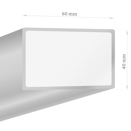 Stolpe 40 x 60 mm (til stolpesko / til fastgørelse med dyvler) Længde: 120 cm