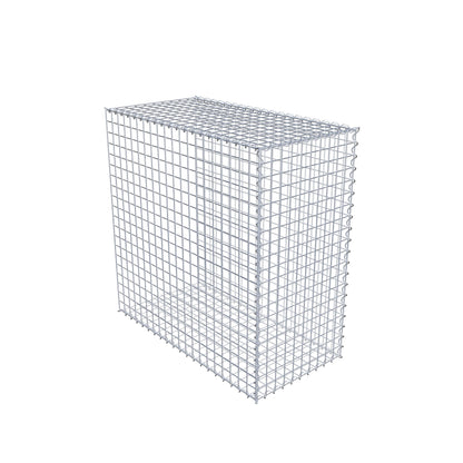 Gabion rapporté type 2 100 cm x 100 cm x 50 cm (L x H x P), mailles 5 cm x 5 cm, spirale