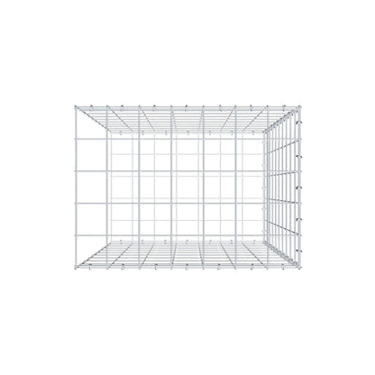 Anbaugabione Typ 2 100 cm x 70 cm x 50 cm (L x H x T), Maschenweite 10 cm x 10 cm, C-Ring