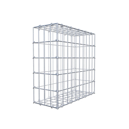 Gabbione 50 cm x 50 cm x 20 cm (L x H x P), maglia 5 cm x 10 cm, anello a C
