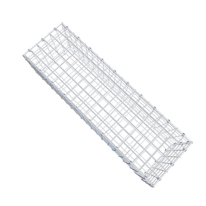 Gabione 100 cm x 30 cm x 30 cm (L x H x T), Maschenweite 5 x 5 cm, Spiralring