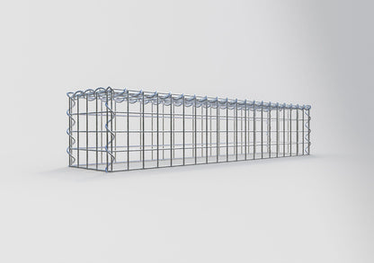 Gabbione aggiuntivo tipo 3 100 cm x 20 cm x 20 cm (L x A x P), dimensione maglia 5 cm x 5 cm, a spirale