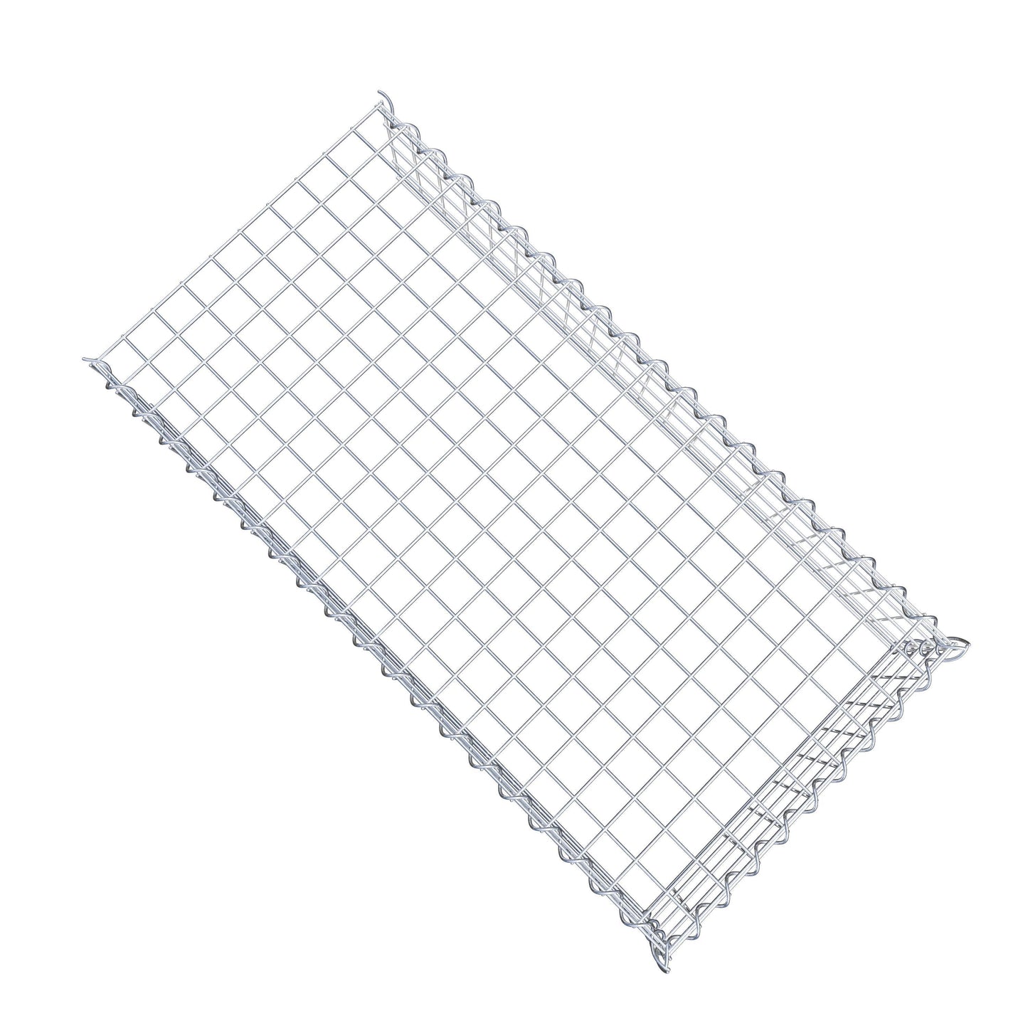 Grown-on gabion type 4 100 cm x 20 cm x 50 cm (L x H x D), mesh size 5 cm x 5 cm, spiral