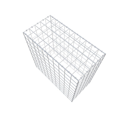 Mounted gabion type 3 100 cm x 100 cm x 50 cm (L x H x D), mesh size 10 cm x 10 cm, C-ring