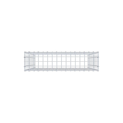Type 3 oplegkorf 100 cm x 80 cm x 20 cm (L x H x D), maaswijdte 5 cm x 10 cm, C-ring