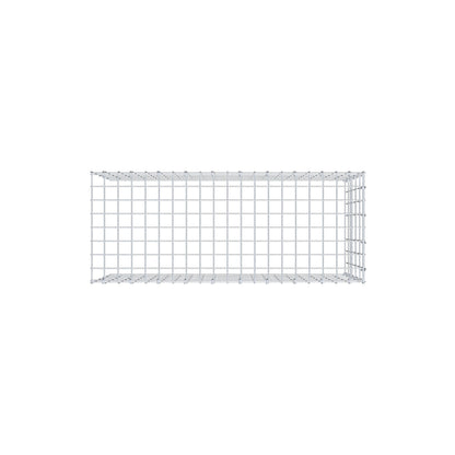 Anbaugabione Typ 4 100 cm x 50 cm x 40 cm (L x H x T), Maschenweite 5 cm x 10 cm, C-Ring