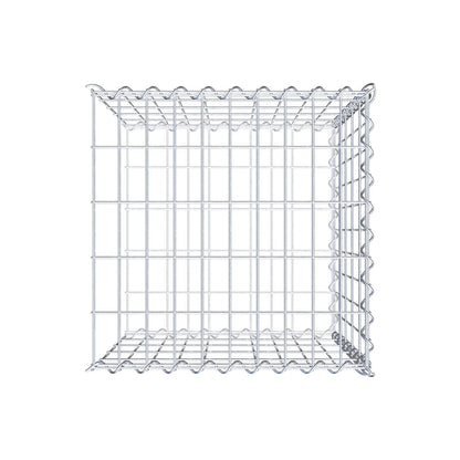 Udvokset gabion type 2 50 cm x 50 cm x 50 cm (L x H x D), maskestørrelse 5 cm x 10 cm, spiral