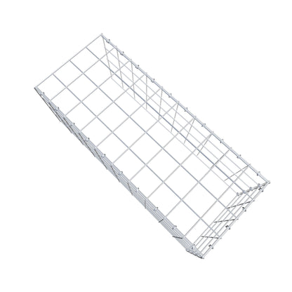 Gabbione aggiuntivo tipo 4 100 cm x 40 cm x 40 cm (L x H x P), maglia 10 cm x 10 cm, anello a C