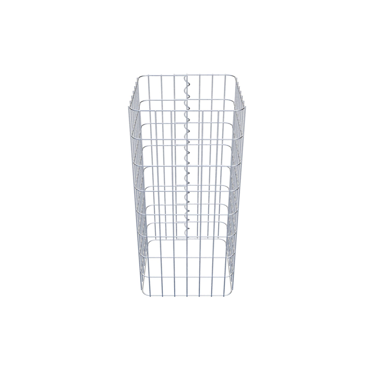 Colonna di gabbioni, angolare 37 cm x 37 cm, alta 80 cm, MW 5 cm x 10 cm