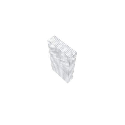 Mounted gabion type 4 200 cm x 100 cm x 30 cm (L x H x D), mesh size 5 cm x 5 cm, C-ring