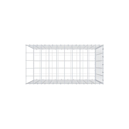 Gabião Tipo 2 100 cm x 80 cm x 50 cm (C x A x P), malhagem 10 cm x 10 cm, anel C