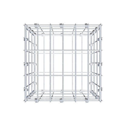 Gabion 30 cm x 30 cm x 30 cm (L x H x D), mesh size 5 x 10 cm, spiral ring