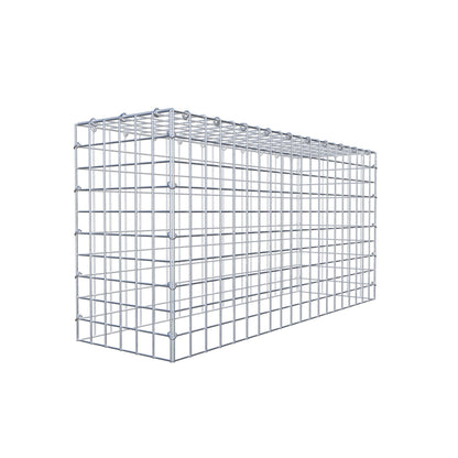Monteret gabion type 3 100 cm x 50 cm x 30 cm (L x H x D), maskestørrelse 5 cm x 5 cm, C-ring