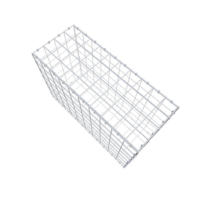 Gabion 100 cm x 70 cm x 40 cm (L x H x D), mesh size 10 x 10 cm, spiral ring