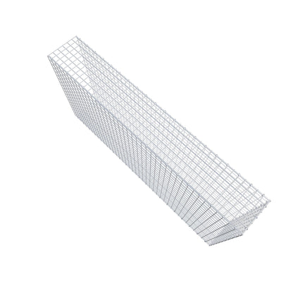 Monteret gabion type 2 200 cm x 100 cm x 30 cm (L x H x D), maskestørrelse 5 cm x 5 cm, C-ring