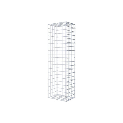 Mounted gabion type 2 100 cm x 20 cm x 30 cm (L x H x D), mesh size 5 cm x 5 cm, C-ring