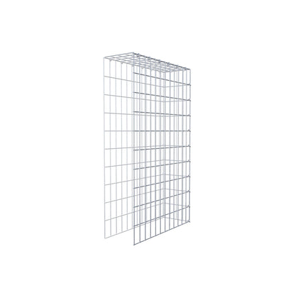 Gabião Tipo 4 100 cm x 60 cm x 20 cm (C x A x P), malhagem 5 cm x 10 cm, anel C