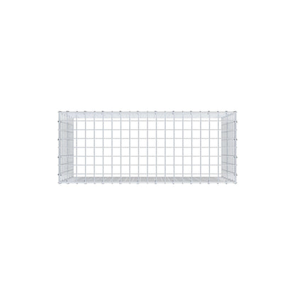 Anbaugabione Typ 3 100 cm x 60 cm x 40 cm (L x H x T), Maschenweite 5 cm x 5 cm, C-Ring