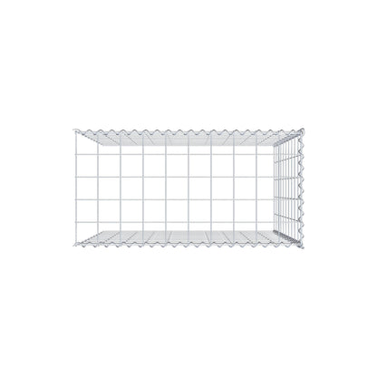 Gavión adicional tipo 4 100 cm x 100 cm x 50 cm (L x A x P), malla 10 cm x 10 cm, en espiral