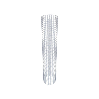 Colonna gabbionata rotonda 37 cm di diametro, 200 cm di altezza, maglia 5 cm x 5 cm