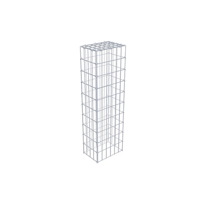 Fourche rapportée type 3 100 cm x 20 cm x 30 cm (L x H x P), mailles 5 cm x 10 cm, anneau C