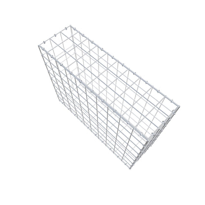 Schanskorf 100 cm x 80 cm x 30 cm (L x H x D), maaswijdte 10 cm x 10 cm, C-ring