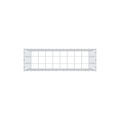Anbaugabione Typ 3 100 cm x 70 cm x 30 cm (L x H x T), Maschenweite 10 cm x 10 cm, C-Ring