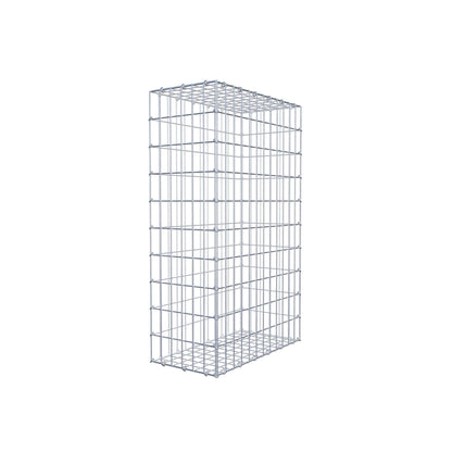 Gabião 100 cm x 60 cm x 30 cm (C x A x P), malhagem 5 cm x 10 cm, anel C