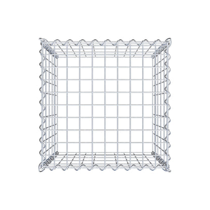 Grown-on gabion type 3 50 cm x 50 cm x 50 cm (L x H x D), mesh size 5 cm x 10 cm, spiral