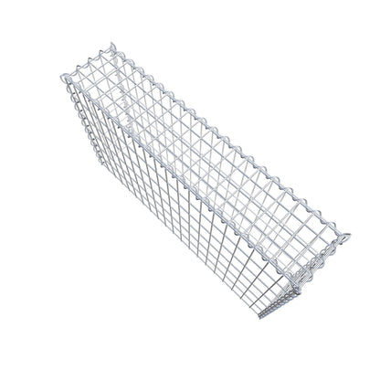 Gabbione aggiuntivo tipo 3 100 cm x 60 cm x 20 cm (L x H x P), dimensione maglia 5 cm x 10 cm, a spirale