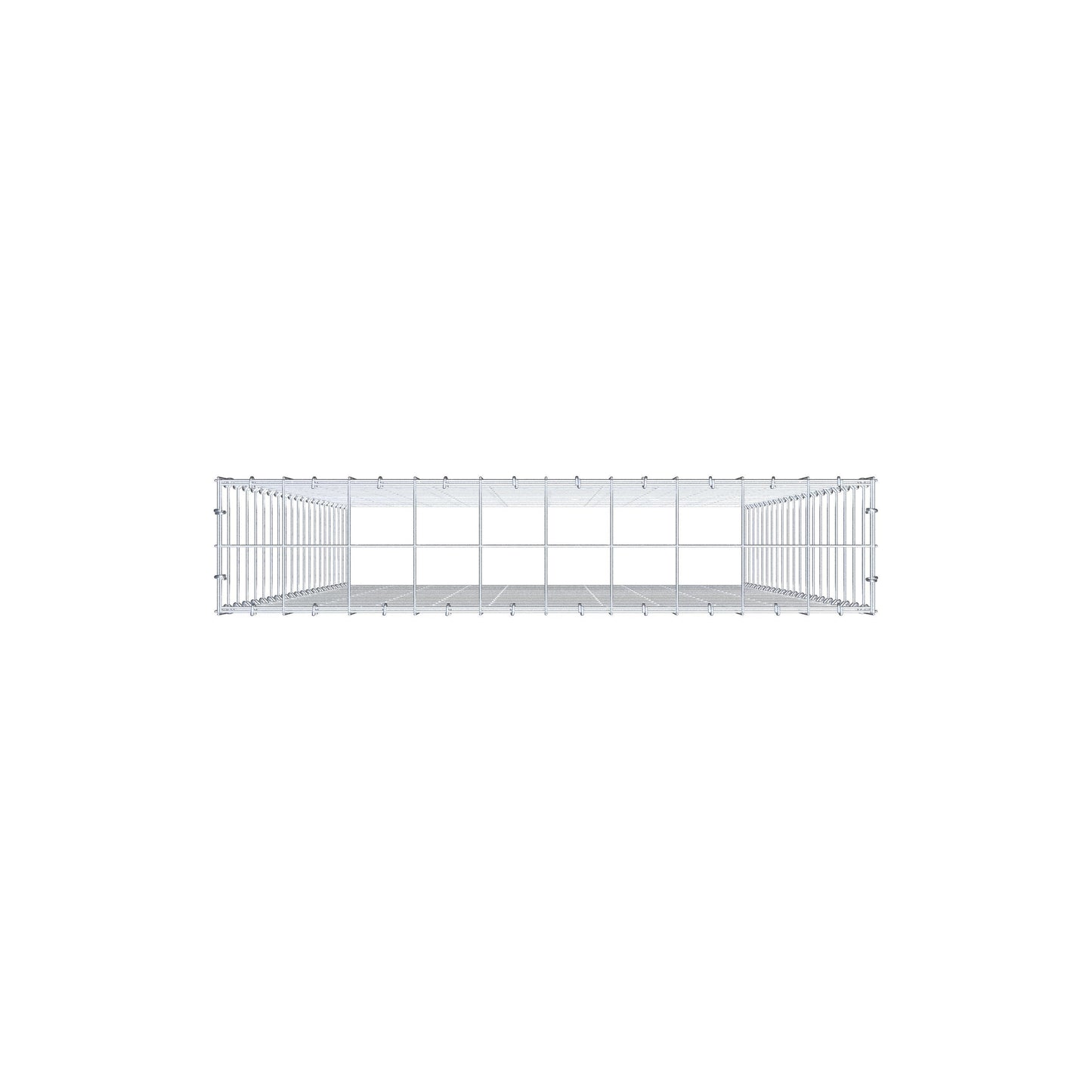 Pile aggiuntivo tipo 3 200 cm x 100 cm x 20 cm (L x H x P), maglia 10 cm x 10 cm, anello a C