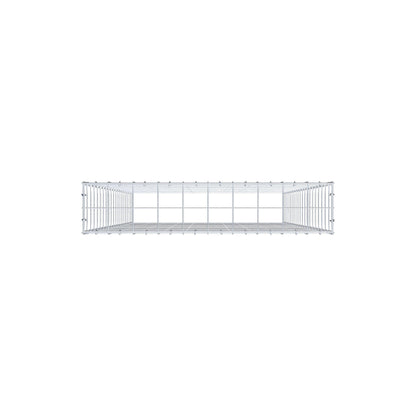 Pile aggiuntivo tipo 3 200 cm x 100 cm x 20 cm (L x H x P), maglia 10 cm x 10 cm, anello a C