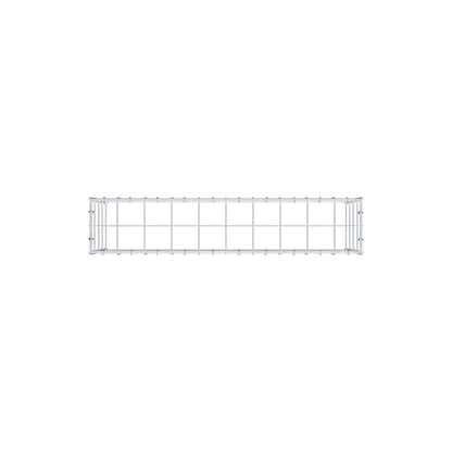 Gabbione aggiuntivo di tipo 3 100 cm x 40 cm x 20 cm (L x A x P), maglia 10 cm x 10 cm, anello a C