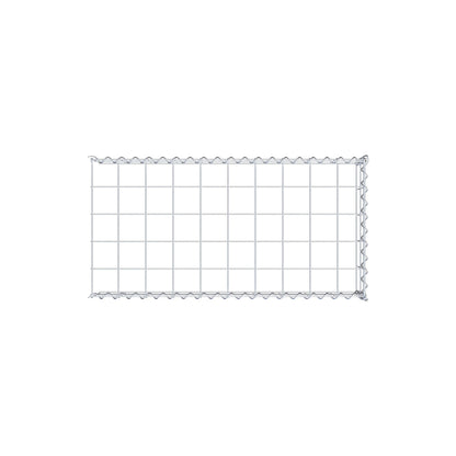 Grown-on gabion type 4 100 cm x 20 cm x 50 cm (L x H x D), mesh size 10 cm x 10 cm, spiral