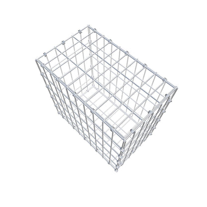 Gabion 50 cm x 50 cm x 30 cm (L x H x D), mesh size 5 x 10 cm, spiral ring