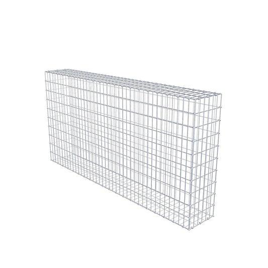 Gabion 200 cm x 100 cm x 30 cm (L x H x D), mesh size 5 x 10 cm, spiral ring