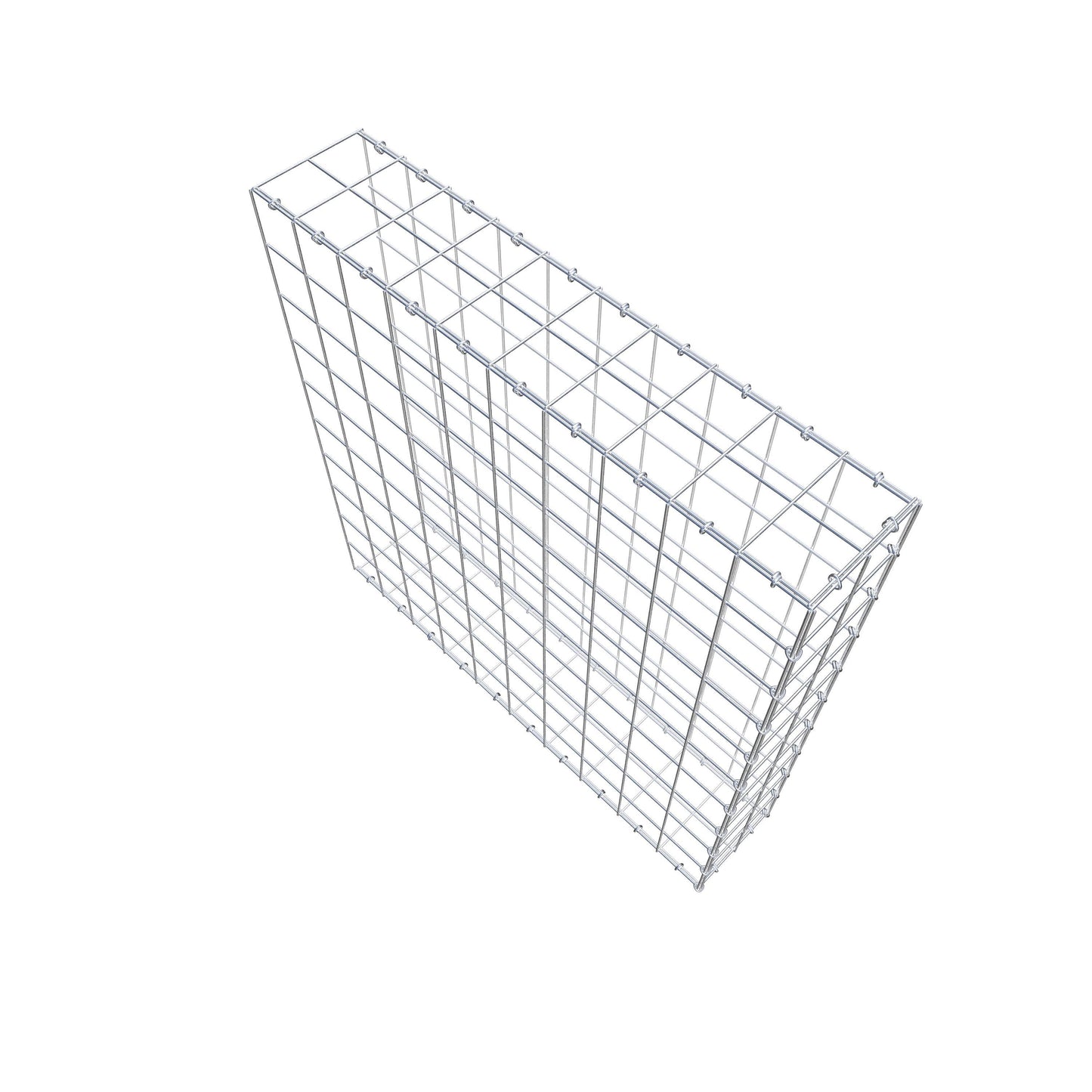 Fourche rapportée type 2 100 cm x 100 cm x 20 cm (L x H x P), mailles 10 cm x 10 cm, anneau C