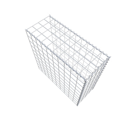 Opvokset gabion type 4 100 cm x 100 cm x 40 cm (L x H x D), maskestørrelse 10 cm x 10 cm, spiral