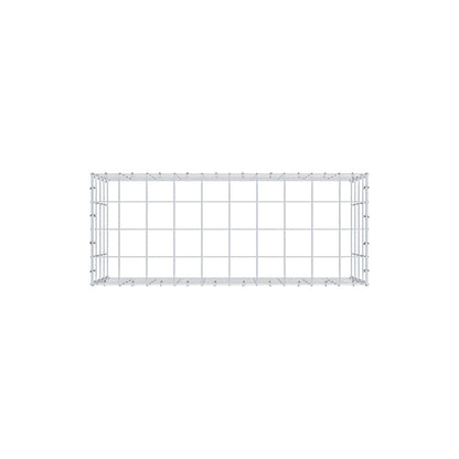 Mounted gabion type 3 100 cm x 40 cm x 40 cm (L x H x D), mesh size 10 cm x 10 cm, C-ring