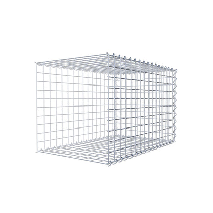 Anbaugabione Typ 2 80 cm x 50 cm x 50 cm (L x H x T), Maschenweite 5 cm x 5 cm, Spirale
