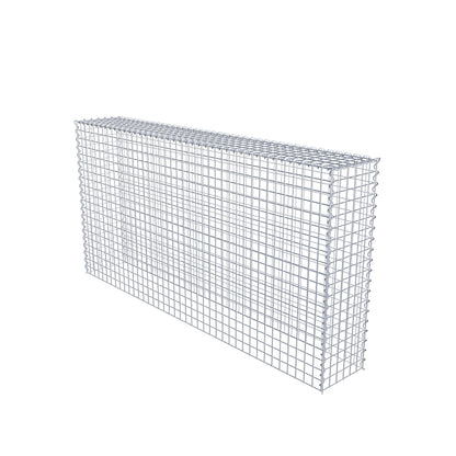 Gabião tipo 3 200 cm x 100 cm x 30 cm (C x A x P), malhagem 5 cm x 5 cm, espiral
