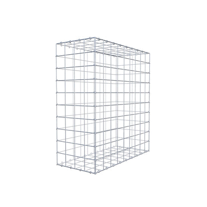 Gabion 100 cm x 90 cm x 40 cm (L x H x D), maskstorlek 10 cm x 10 cm, C-ring